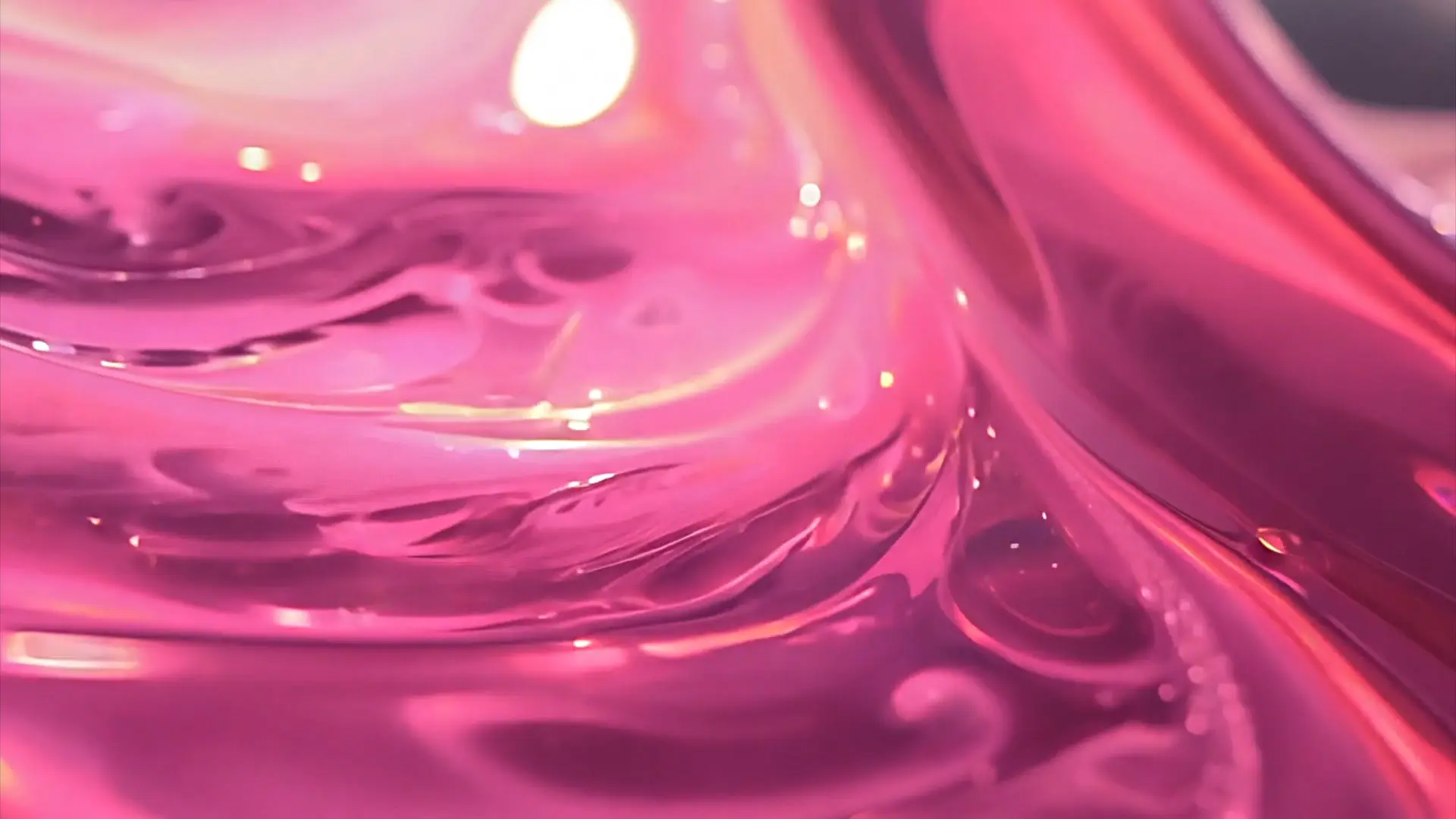 Glossy Pink Liquid Background for Video Projects